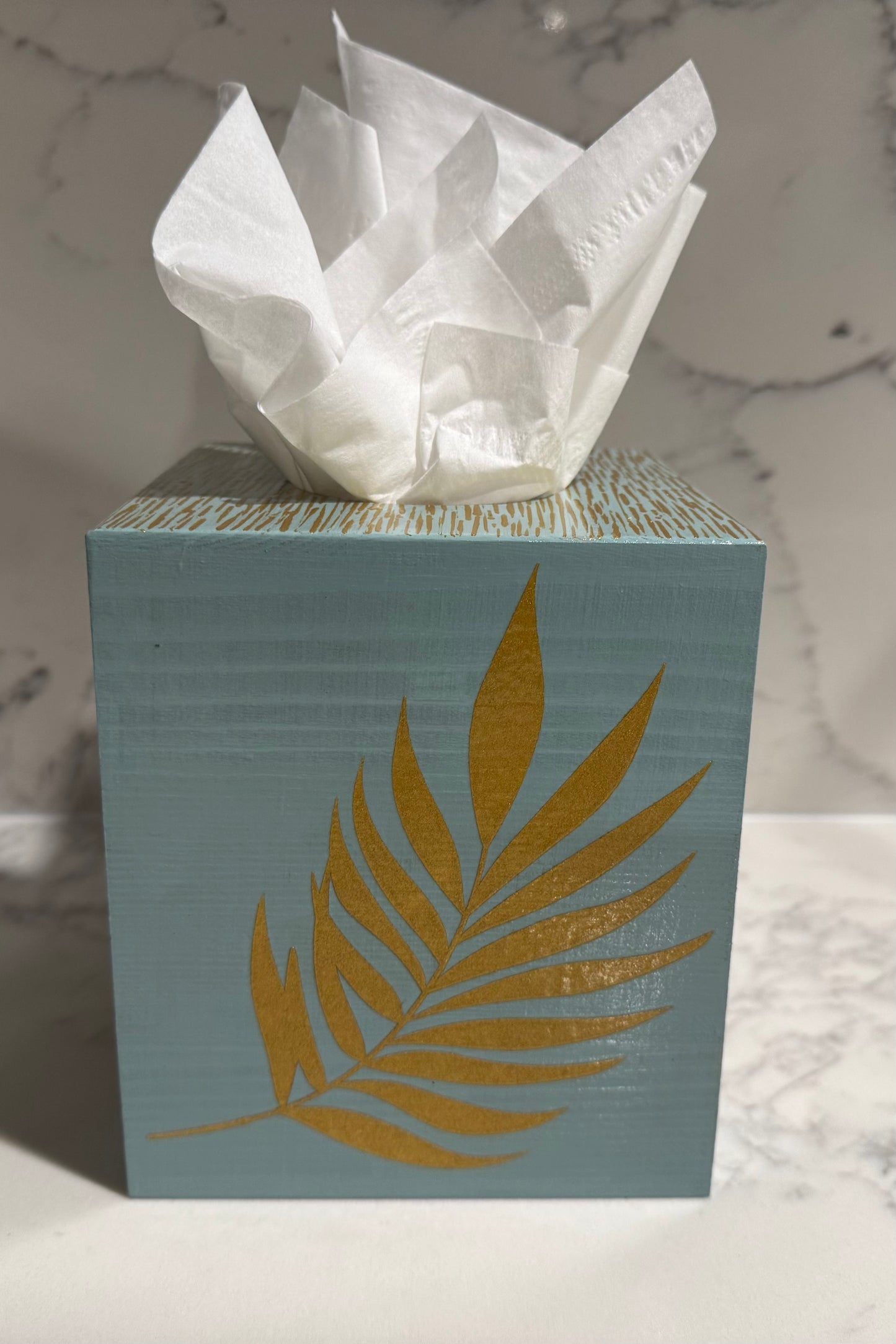 Hand Painted Tissue Boxes