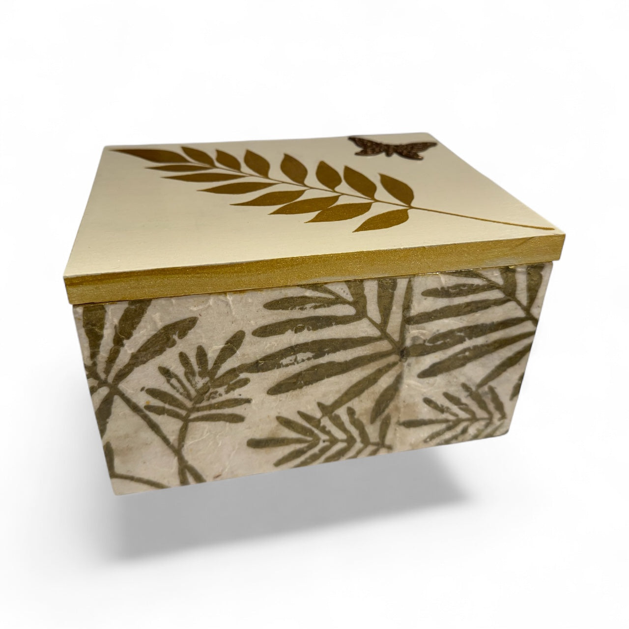 Golden Leaf Box
