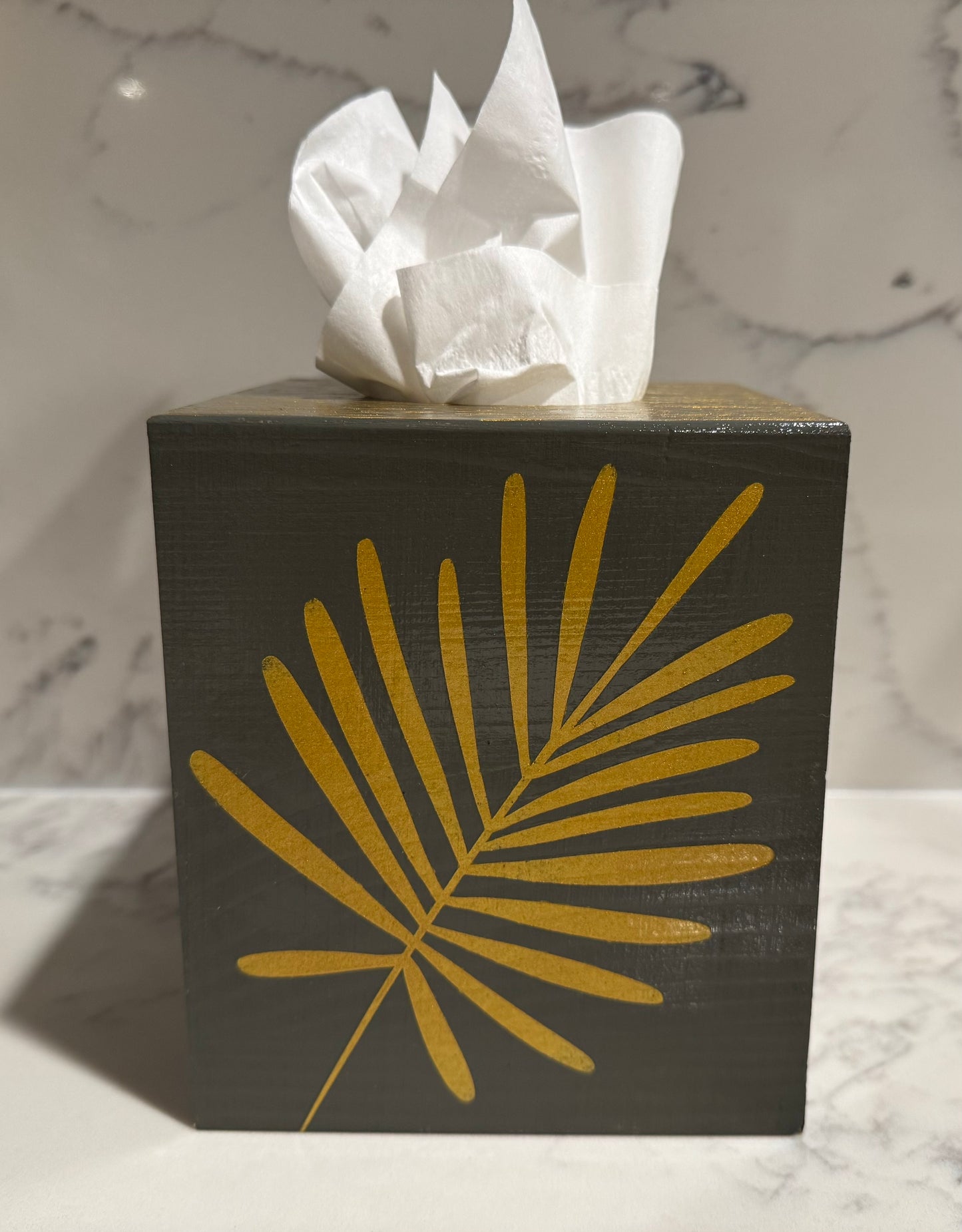 Hand Painted Tissue Boxes