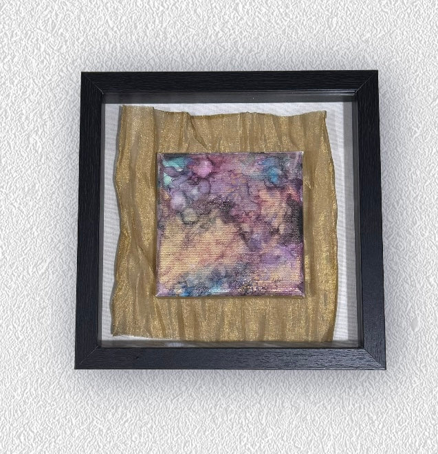 Ink & Metal Mixed Media