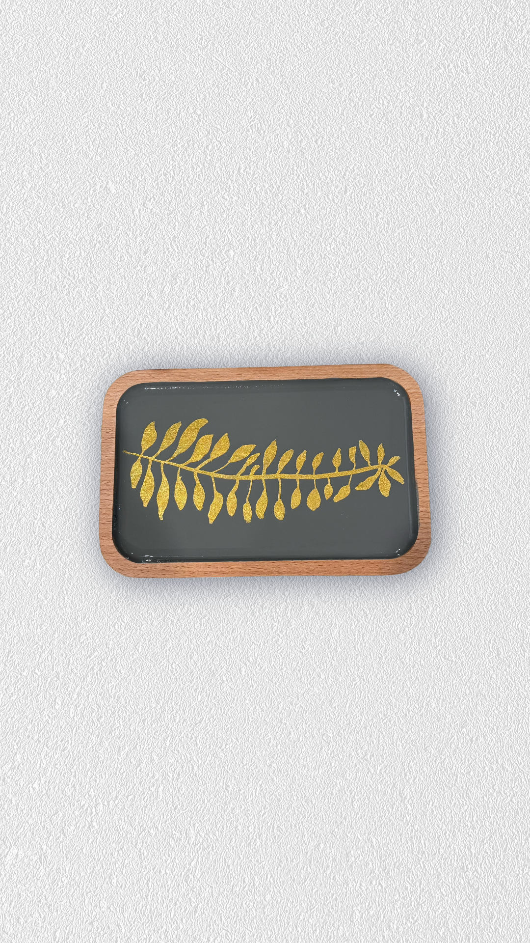 Modern Botanical Leaf Tray