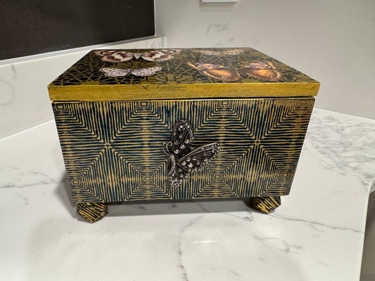 Black Butterfly Deco Box