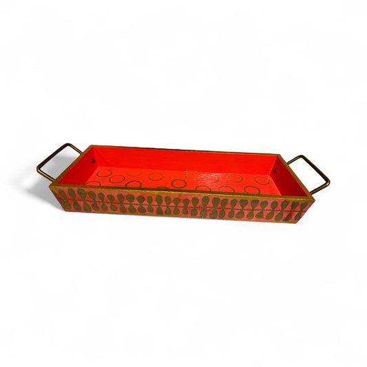 Gilded Coral Tray