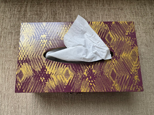 Vintage Deco Tissue Box