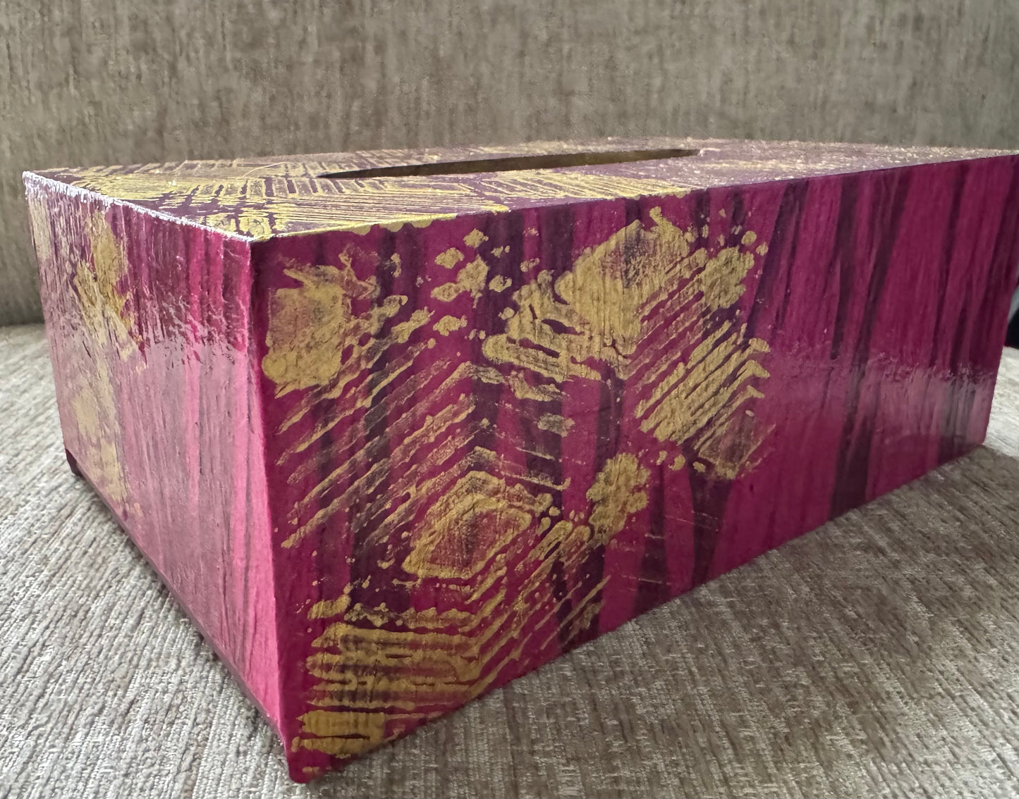 Vintage Deco Tissue Box