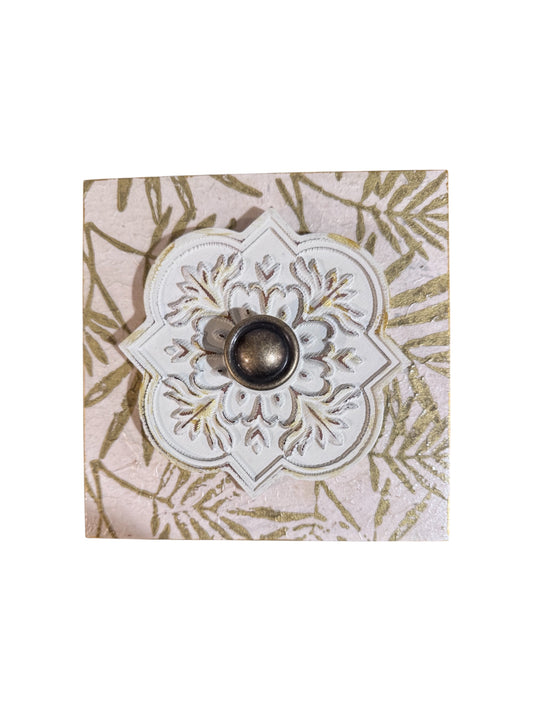 White Gold Wall Hook