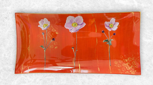 Pink Pop Art Glass