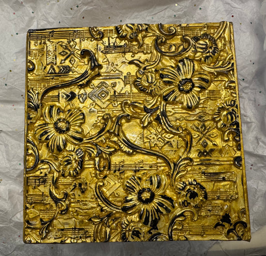 Golden Botanical Box